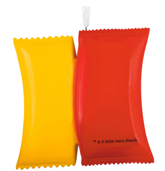 Hallmark Heinz Ketchup and Mustard Packets Hallmark Ornament New With Box