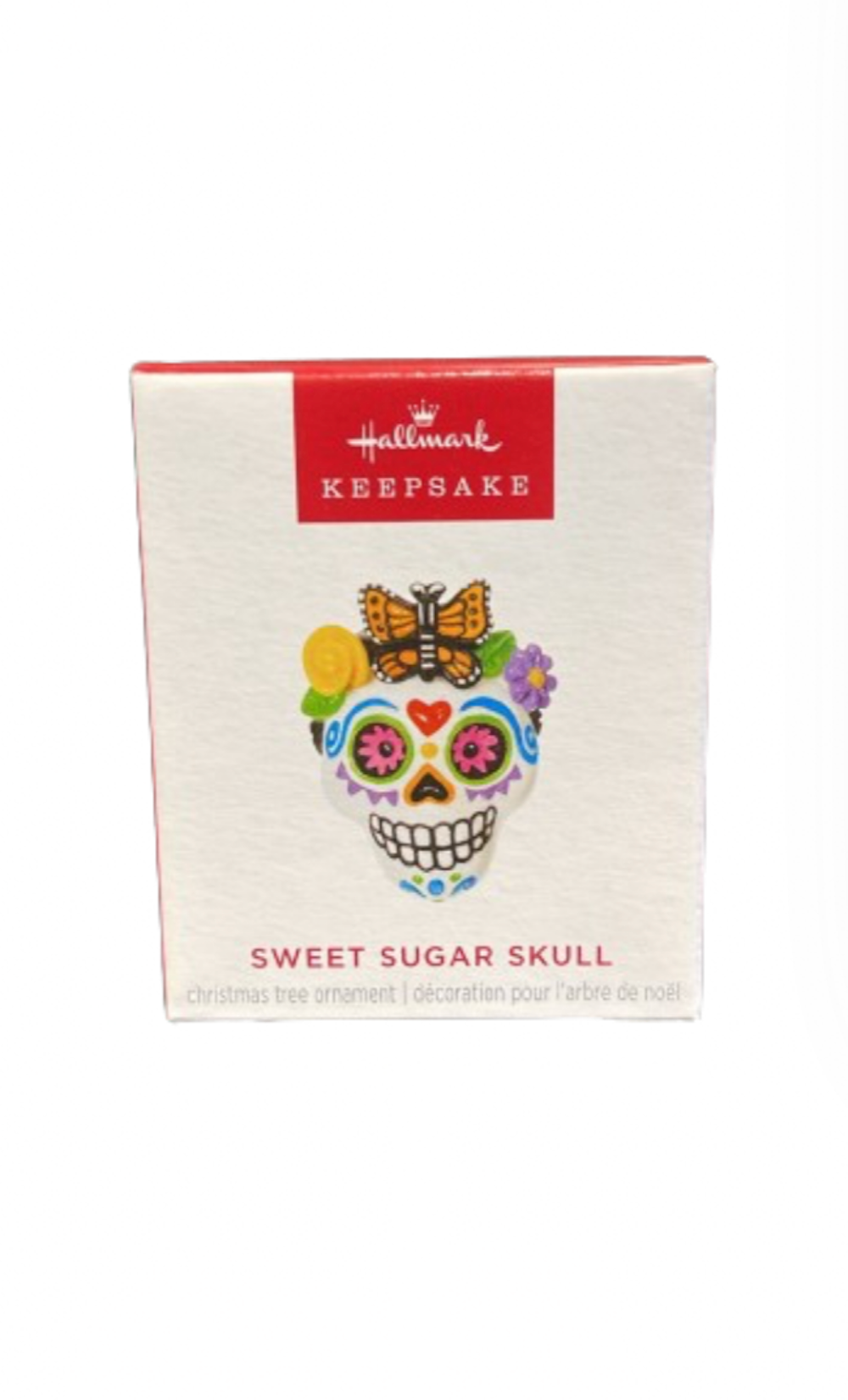 Hallmark 2024 Keepsake Halloween Mini Sweet Sugar Skull Christmas Ornament New