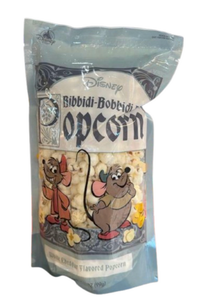 Disney Parks Bibbidi-Bobbidi White Cheddar Flavored Popcorn New Sealed
