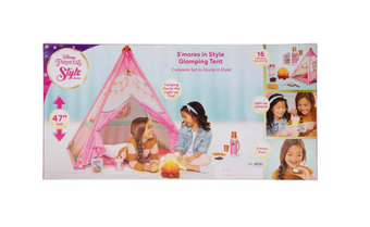 Disney Princess S'mores in Style Glamping Tent with Lantern Toy Set New with Box