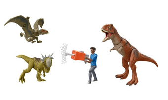 Jurassic World: Chaos Theory Darius Adventure Figure Pack New With Box