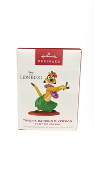 Hallmark 2024 Keepsake Disney The Lion King Timon's Dancing Limited Ornament New