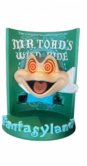 Disney Parks Fantasyland Light Up Mr. Toad's Wild Ride Figurine Statue New Box