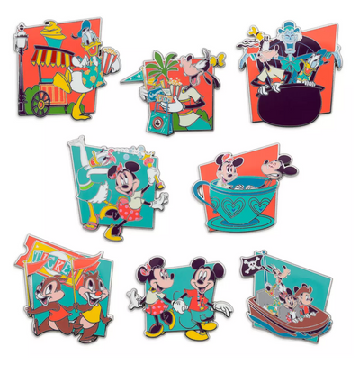 Disney Parks Play In The Park Mickey and Friends Mystery Pin Blind Pack 2Pc New