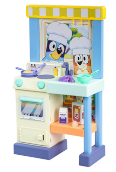 Disney Bluey Cook With Chef Bluey Kitchen Playset New With Tag