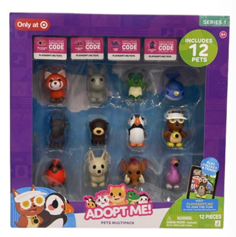 Adopt Me Pets Multipack Series 1 Mini Figures 12 Set Toy New with Box