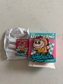 Pop Mart Labubu The Monsters Let's Checkmate Knight Fridge Magnet USA New w Box