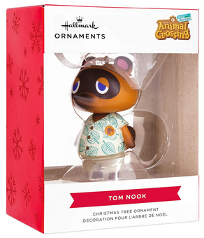 Hallmark Animal Crossing Tom Nook Nintendo Gamer Christmas Ornament New With Box
