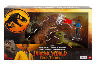 Jurassic World: Chaos Theory Darius Adventure Figure Pack New With Box