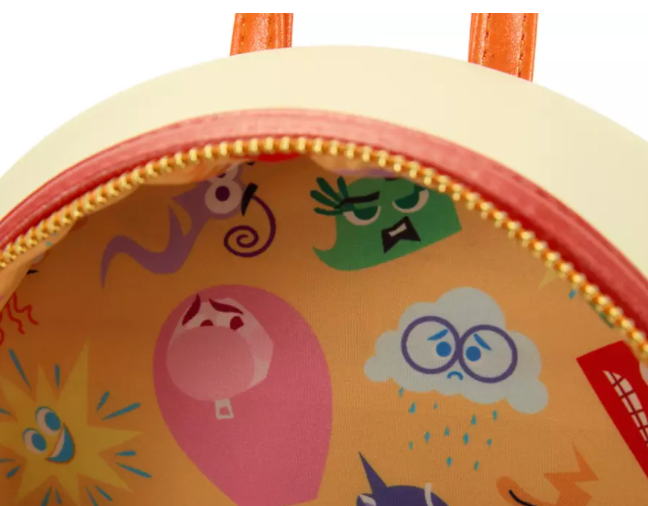 Disney Parks Inside Out 2 Anxiety Emotions Loungefly Mini Backpack New With Tag