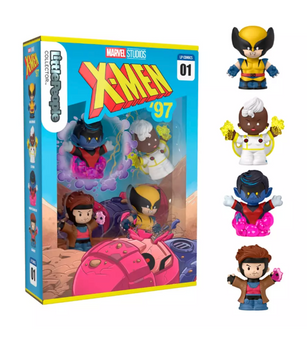 Disney Marvel Studios X-Men '97 Figure Set by Little People – Set 1 New with Tag