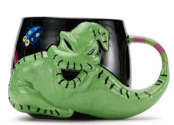 Disney Parks The Nightmare Before Christmas Oogie Boogie Dimensional Mug New