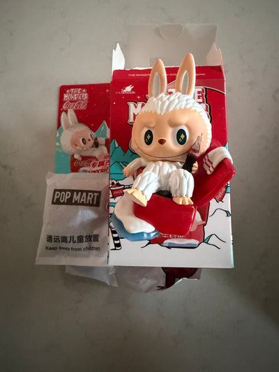 Pop Mart Labubu The Monsters Coca Cola Special Sofa Figure USA Seller New