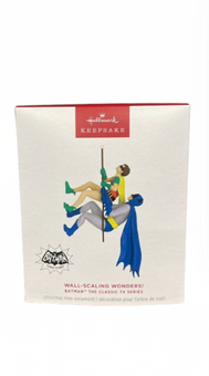 Hallmark 2024 Keepsake Batman The Classic TV Wall-Scaling Wonders! Ornament New