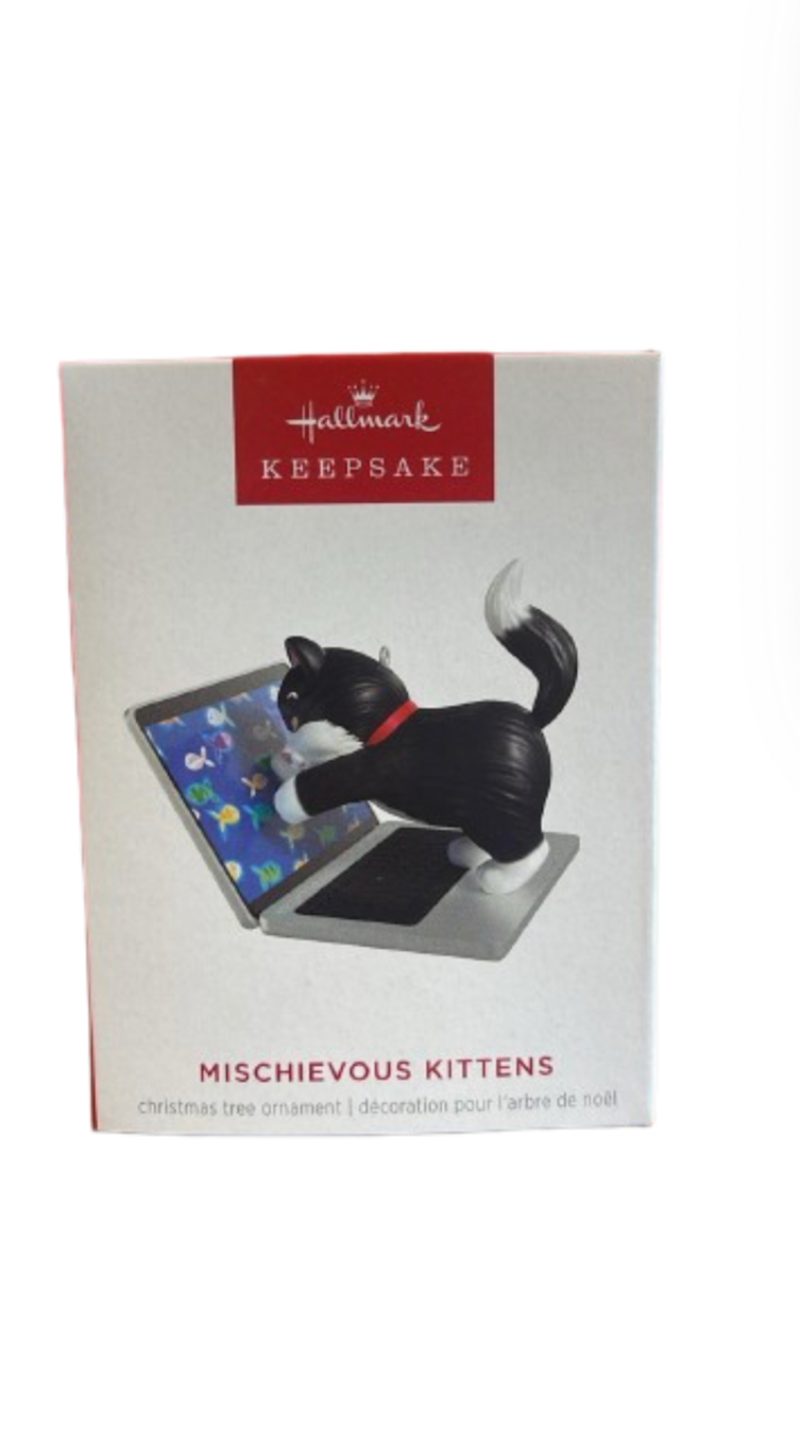 Hallmark 2025 Keepsake Mischievous Kittens Christmas Ornament New with Box
