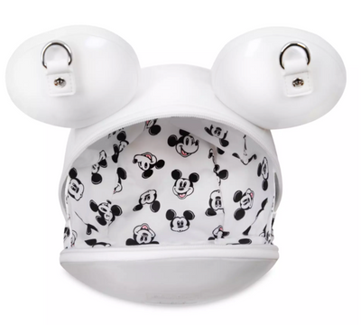Disney Parks Mickey Mouse Molded Loungefly Crossbody Bag – White New W Tag