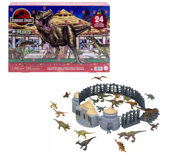 Jurassic World Island Visitor Advent Calendar 24 Days Toy Surprises New With Box