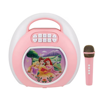 Disney Princess Bluetooth Karaoke - 2pc Toy New With Tag