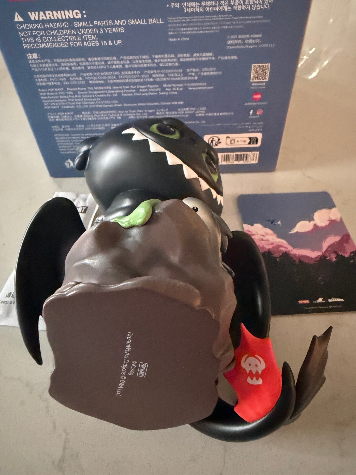 Pop Mart Labubu THE MONSTERS How to Train Your Dragon Figure USA SELLER New Box