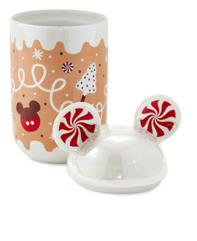Hallmark Disney Gingerbread Mickey Icon Holiday Coffee Mug with Sound New