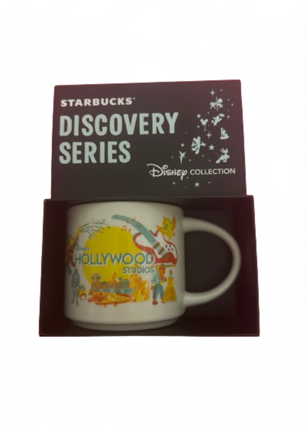 Disney Collection Discovery Series Hollywood Studios Starbucks Coffee Mug New