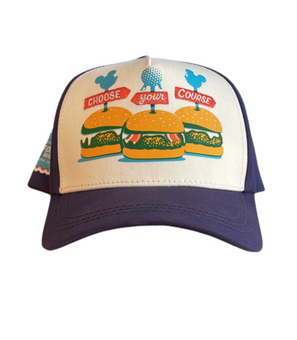 Disney EPCOT Food & Wine 2023 Festival Choose Your Course Baseball Hat New