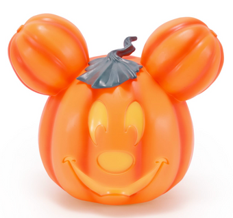 Disney Parks Halloween Mickey Mouse Pumpkin Light-Up Decoration New With Tag