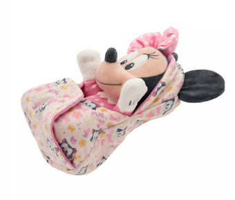 Disney Parks Babies Minnie Plush in Swaddle New With Tag