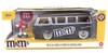 M&M'S World 1965 Ford Econoline Bus Brown with Red Diecast Figurine New W Tag