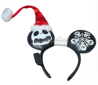 Disney Parks Nightmare Before Christmas Sandy Claws Ear Headband New With Tag