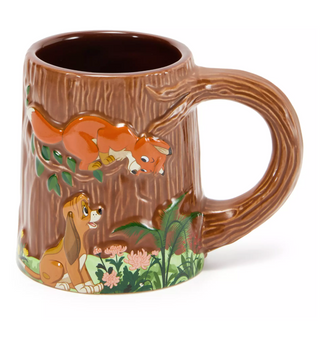 Disney 2026 D23 The Fox and the Hound 45th Anniversary Ceramic Coffee Mug New