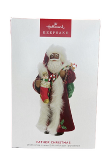 Hallmark 2023 Keepsake Black Father Christmas Ornament New with Box