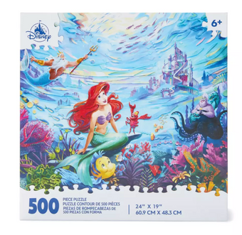 Disney Parks The Little Mermaid Puzzle Toy New with Tag
