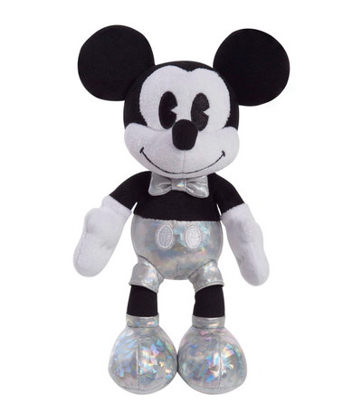 Disney Disney 100 Celebration Platinum Accents Mickey Plush New with Tag