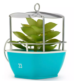 Disney Parks Vintage Maps Skyway Gondola Faux Succulent Holder New with Tag