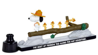Hallmark The Peanuts Gallery Beagle Scouts Limited Edition Figurine New With Tag
