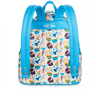 Disney EPCOT Food and Wine 2023 Festival Loungefly Mini Backpack New with Tag