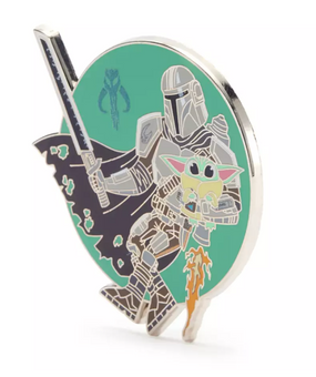 Disney Parks Din Djarin and Grogu Pin – Star Wars: The Mandalorian and Grogu New