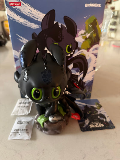 Pop Mart Labubu THE MONSTERS How to Train Your Dragon Figure USA SELLER New Box