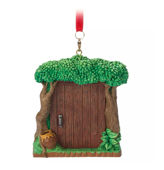 Disney Parks Winnie the Pooh Mr. Sanders Sketchbook Christmas Ornament New w Tag