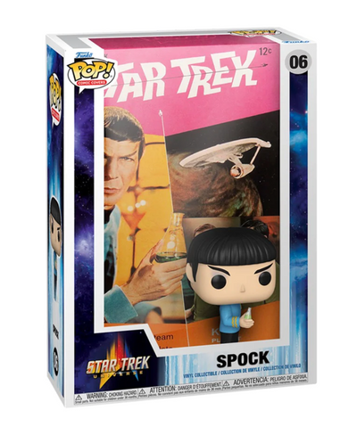 Funko Pop! Comic Covers Star Trek Spock Vinyl Figure New With Box