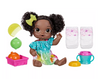 Baby Alive Fruity Sips Baby Doll Black Hair Brown Eyes Toy New with Box