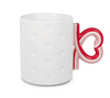 Hallmark Valentine Coffee Mug With Hearts Handle New