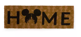 Disney Parks Mickey Mouse Icon ''Home'' Doormat New w Tag