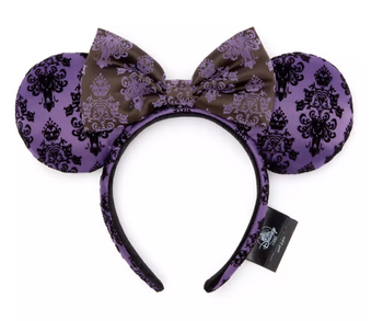 Disney Parks The Haunted Mansion Wallpaper Ear Headband for Adults New With Tag
