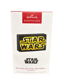 Hallmark Disney Star Wars In a Galaxy Far, Far Away.... Christmas Ornament New