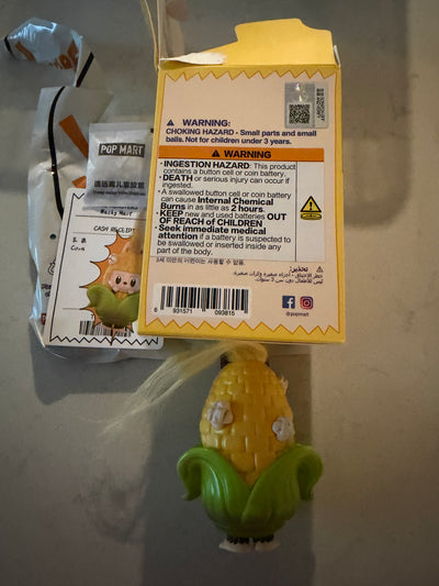 Pop Mart Labubu The Monsters Wacky Mart Corn Vinyl Figure USA Seller New