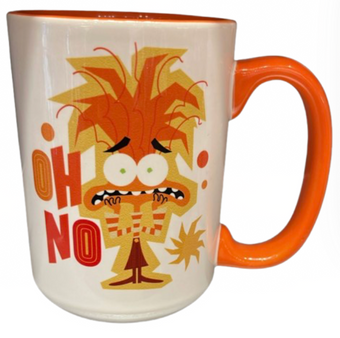Disney Parks Inside Out OH NO Anxiety Coffee Mug New With Tag