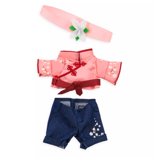 Disney NuiMOs Mulan Inspired Outfit New with Card