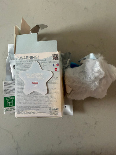 Pop Mart Labubu The Monsters Classic Sparkly Pendant Pippo Plush USA SELLER New